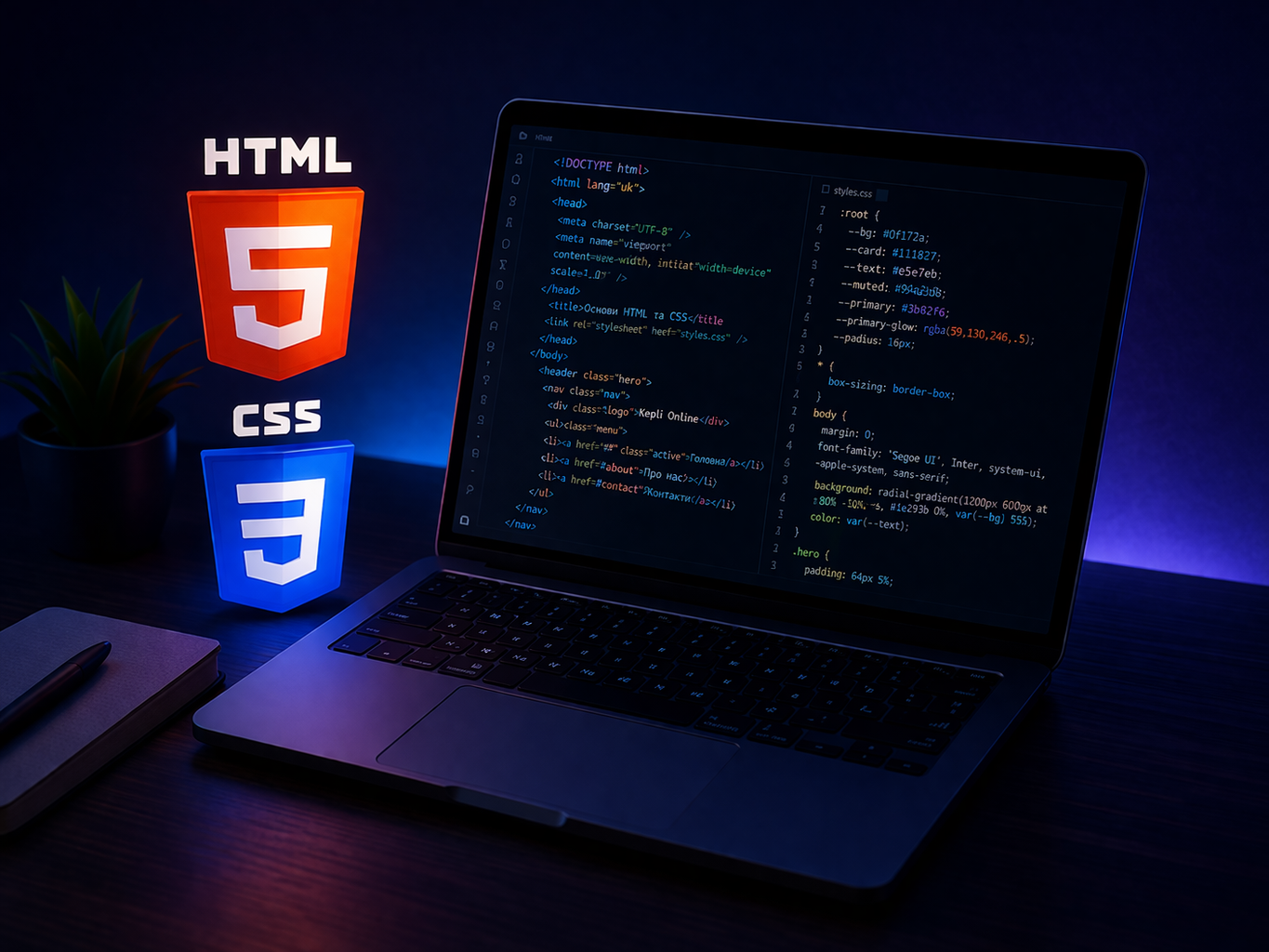 HTML та CSS